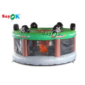 Outdoor Inflatable Games Kids Adult PVC Inflatable Whack A Mole With Air Blower
