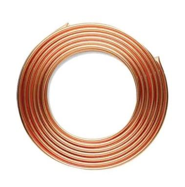 B75 ASTM Soft Copper Coil For Annealing Seamless Copper Pipe High Purity For Refrigeration