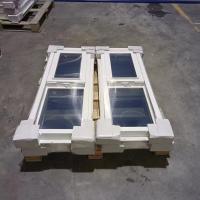 Bonne réputation sur le marché fenêtre suspendue unique en UPVC à grille en PVC