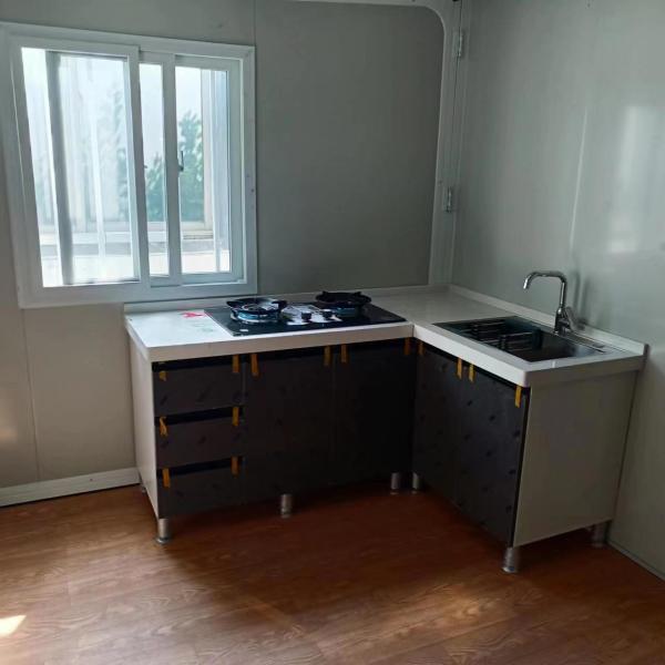 Container modernes élargis Casas Hôtel Cabine préfabriquée pour les maisons préfabriquées de luxe