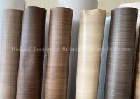 Películas decorativas de PVC em rolos Película de madeira para móveis de grãos para produzir painéis de WPC