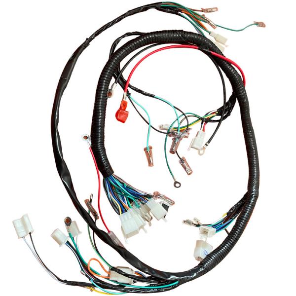 PVC Jacket Vehicle Motorcycle Motor Wire Harness Assembly ISO9001 ODM