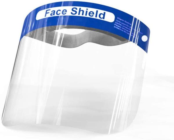 Adjustable Safety Visor Face Shield Increased Air Flow Quick Easy Wearing Durable