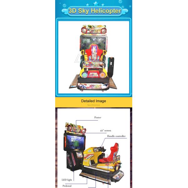 EPARK New Update 3D Sky Trooper/3D Flatout Ultimate Carnage Driving Car Simulator with 3d glass