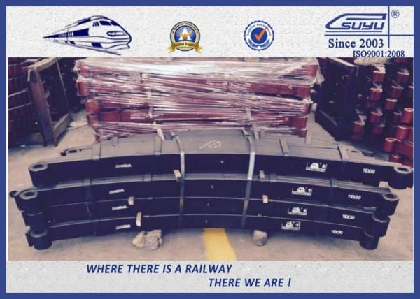 Heavy Duty Spring Steel Leaf  , Paint Spring Steel Plate For Truck