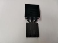 O T1 preto de Alu expulsou a conversão de alumínio do cromato do ventilador de refrigeração do dissipador de calor
