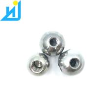Stainless Steel Threaded Ball Solid Steel Ball With Hole 50mm Metal Sphere M16 Thread Hole