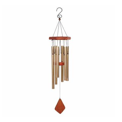 SGS Certificate 31.5cm Length Aluminum Wind Chime Tubes 6 Rod