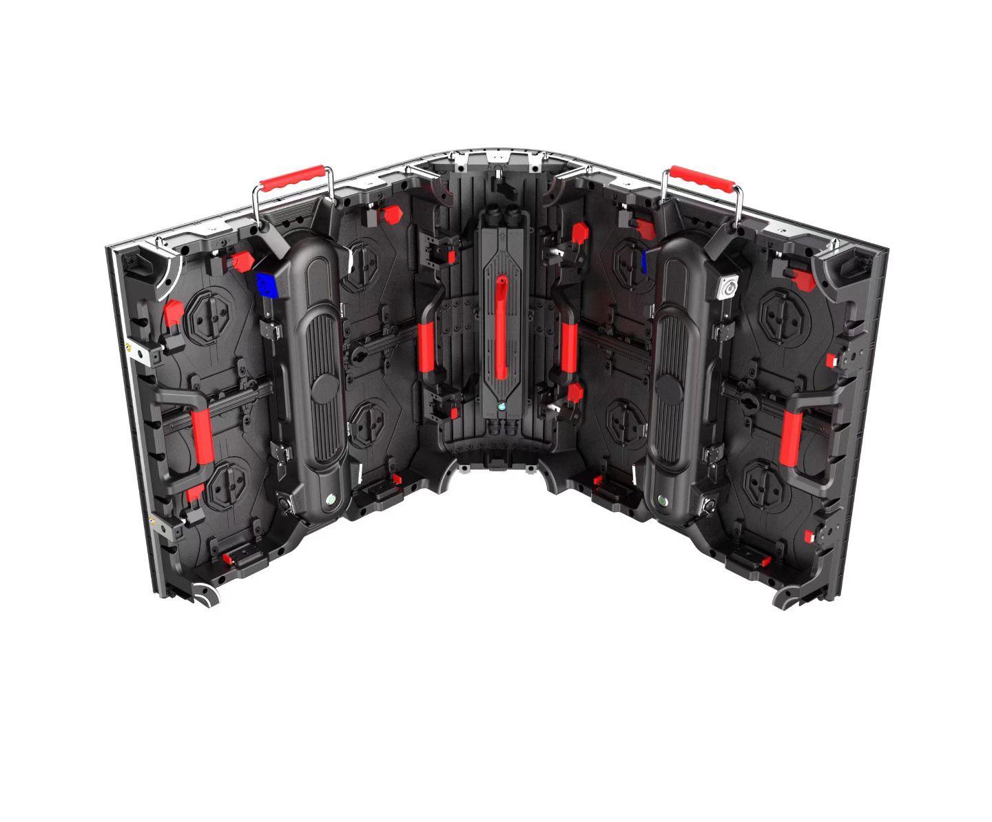 IP65 Waterproof Curved Outdoor LED Screen Lightweight With 3840Hz Refresh Rate