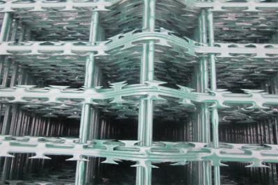 Hot Dip Galvanized Concertina Razor Bladed Barbed Wire Mesh Fences For Market