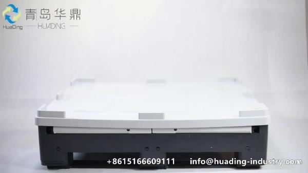 corrugated plastic bins collapsible gaylord box plastic pallet box