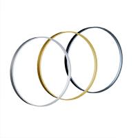 Les profils en aluminium balayés de meubles ronds reflètent le cadre en aluminium 1.6mm