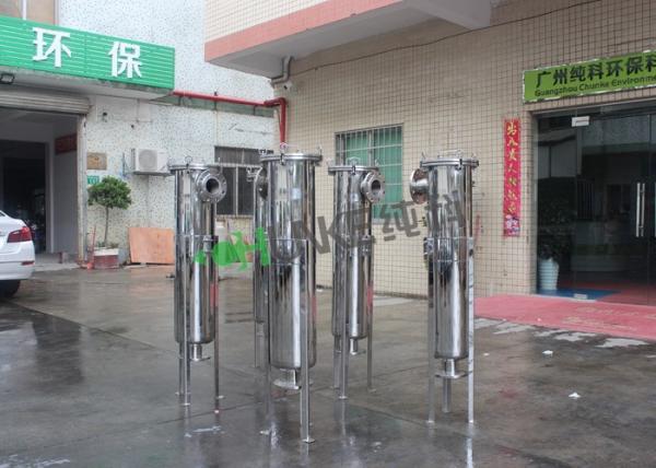 Multi planta de tratamento da água do RO dos filtros de saco da flange do alojamento para a elevada precisão da filtragem do suco ou do mel