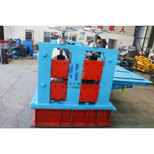 Full Automatic Horizontal Barrel Corrugation Machine PLC Control System And 750mm-1250mm Rolling Width