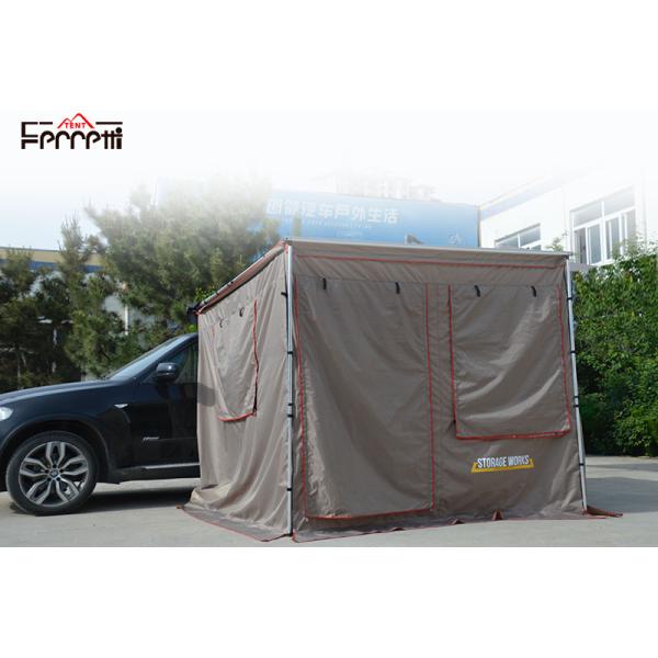 Bottom Waterproof Index 3000 mm Outdoor 2.5 Meters Wind Awning for Car Side
