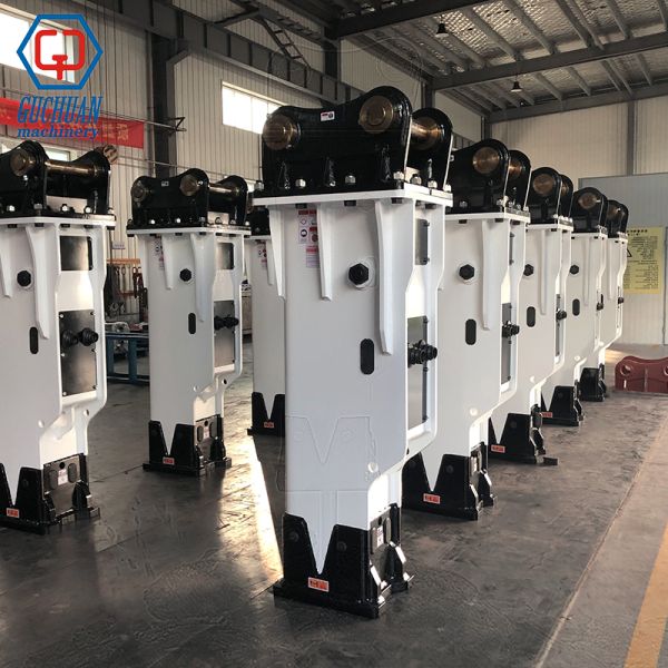 SB81A Hydraulic Breaker Rock Breaker Box Type for 18-26 Ton Excavator With 140mm Chisel