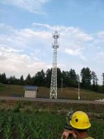 Tour mobile triangulaire de cellules d'ISO9001 2008 GSM 4G 5g