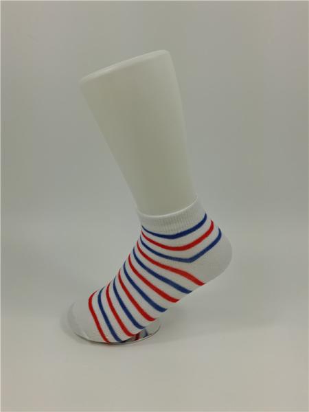 Knitted Elastane Red Kids Cotton Socks No Show Socks Type Eco - Friendly