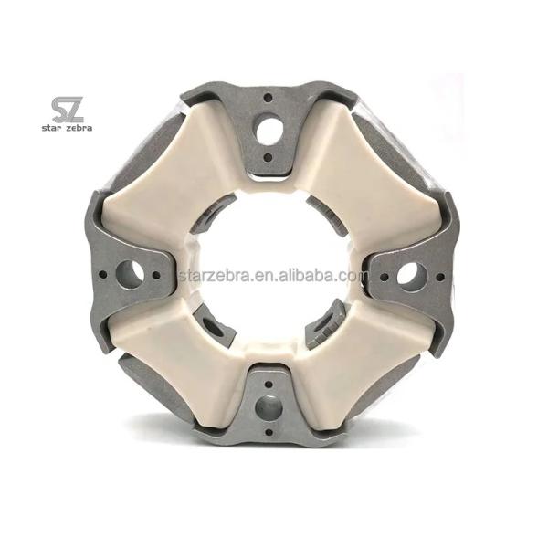 Durable 130H E320D2 Excavator Rubber Coupling Hydraulic Pump Flexible Shaft Coupling Aluminum Assembly for OEM Buyer