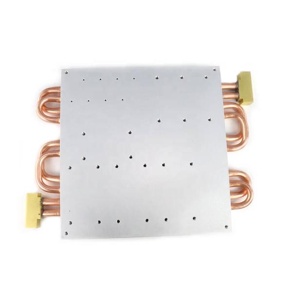 Fluid Cooling Plate Aluminum Heat Pipe Cold Plate Full Buried Profile heat sink System