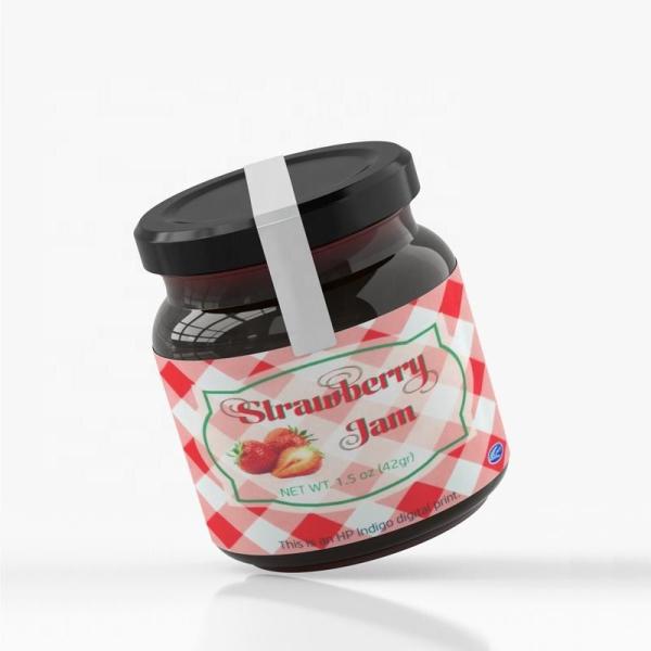 Personalized Food Stickers Roll Sauce Labels Customized Die Cutting Square Paper