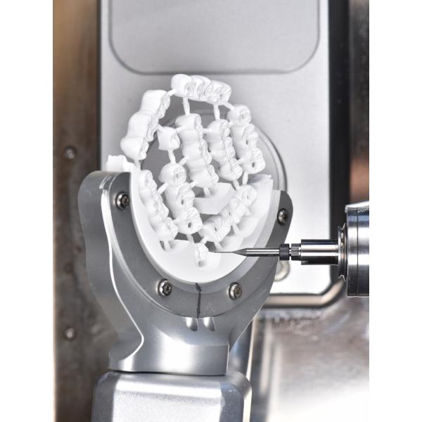 Roland Dental Coated Diamond Milling Bur 500 pièces Durée de vie des dents pour la circonie PMMA Wax