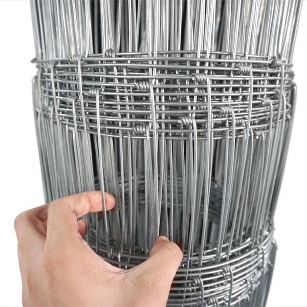 Galvanized Iron Woven Hinge Joint Knot Farm Fencing for All Livestock Needs
