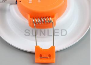 6W Downlight enfoncé par LED blanc chaud, double LED enfoncée Downlight
