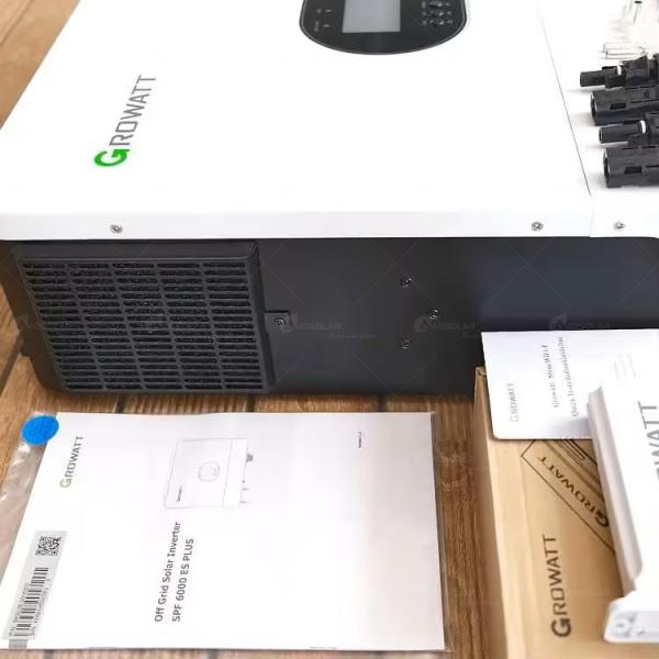 Growatt SPF 6000ES Plus 48V Off Grid Solar Inverter 6KW for Single Phase Panel System