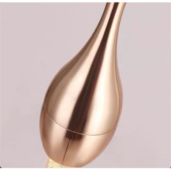 Современный легкий роскошный длинный водопад люстра для двойной виллы лестницы