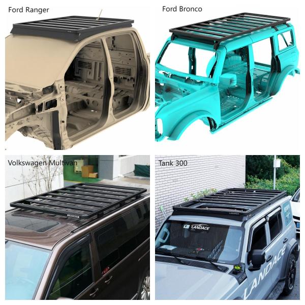 4X4 Road Runner кровельная стойка Алюминий Off Road Bed Rack