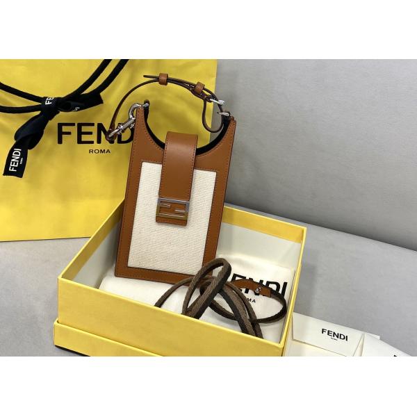Delicate Small Mobile Phone bag Cotton And Linen Materials And Imported Cow Leather Lovely cross-body bag