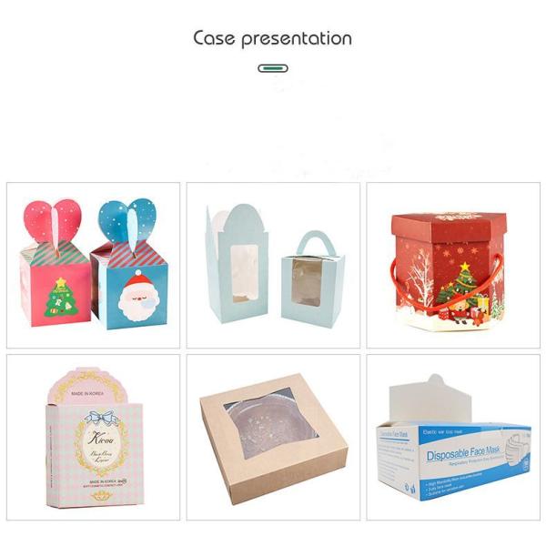 Bonbons Chocolat Boîte cadeau personnalisée Carton papier Boîte cadeau de Noël d'Halloween Emballage