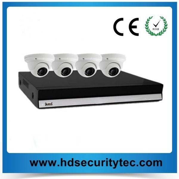 2014 hot 8ch real time h.264 poe nvr kits , indoor and outdoor 720p ip camera system
