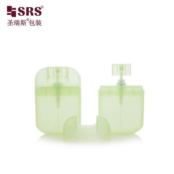 PWU006 Slimline Card Design Plastic Spray Containers Custom Color Options Semi-Transparent Finish