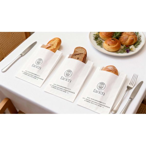 Reusable Plastic Bread Bag Packaging For Loaf Bread Compostable Customized Bakery Bag Food Bag