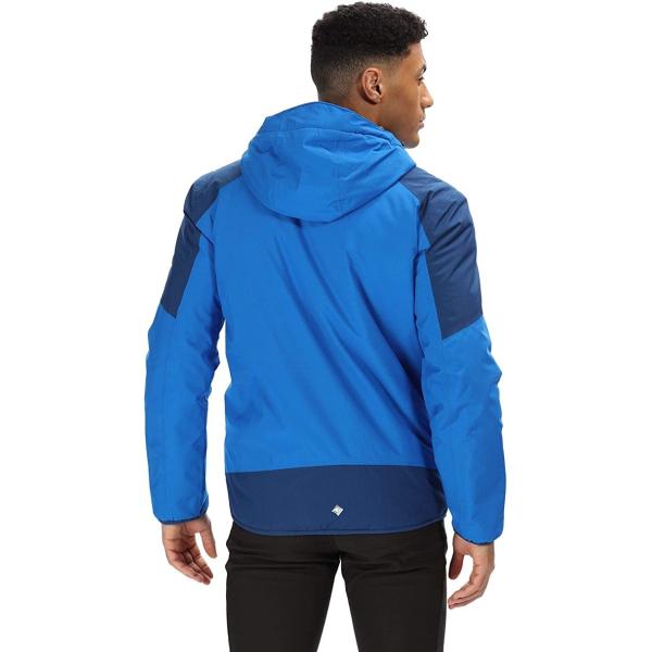 Oxford Prussian Elastic Lined Waterproof Hooded Walking Coat