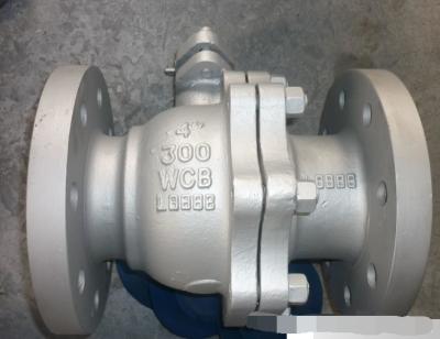 ANSI 300LB Flanged Ball Valve , API608 Carbon Steel Floating Type Ball Valve