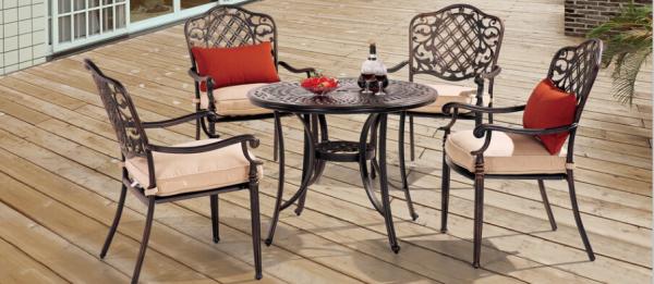 garden cast aluminum furniture-4001