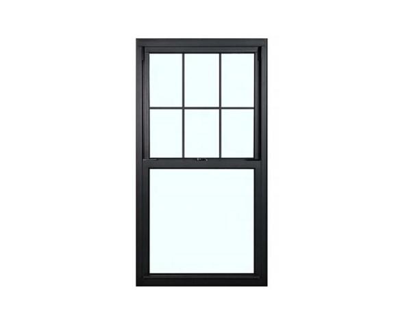 Soundproof Function Good Hanging Curtain Type Double Hung Aluminum Window Sliding Up