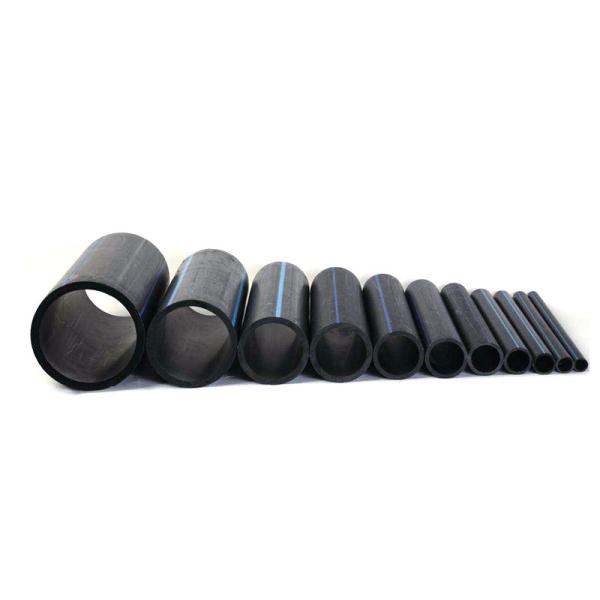 Plastic PE Water Supply HDPE Pipe Hot Melt Thickened Drainage DN90 1.0Mpa