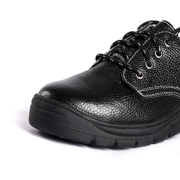 Puncture Resistant Black PU Sole Comfortable EVA Insole Men Work Safety Women Slip Resistant Shoes