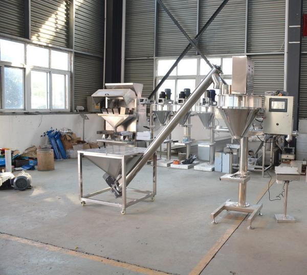 Fabricant Machine automatique de remplissage à vis de bouteille de café en poudre de farine de piment en poudre de lait en poudre