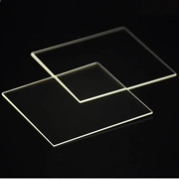 Full-size Custom -made Optical Wafer For Transparent Fused Optical Glass Sheet Laser Window