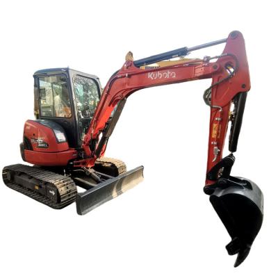 Excavadora original Kubota U35 em boas condições 1600 horas de trabalho 18,5 kW