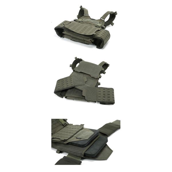 NIJ Military Tactical Bulletproof Vest Quickly Release Plate