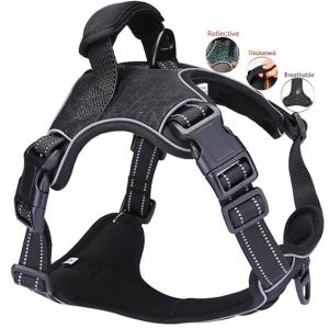 No Pulling Comfort Soft Dog Harness Lightweight Sponge Nylon Puppy Harness S-XL