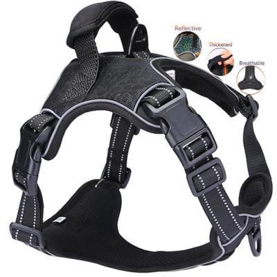 No Pulling Comfort Soft Dog Harness Lightweight Sponge Nylon Puppy Harness S-XL