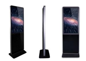 Indoor Free Standing Wifi Control Interactive Digital Signage LCD Screen For