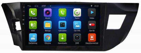 Ouchuangbo Quad Core Android 8.1 for  Toyota Levin 2014 support  Stereo Receiver GPS Navigation Sat Navi Mirror Link